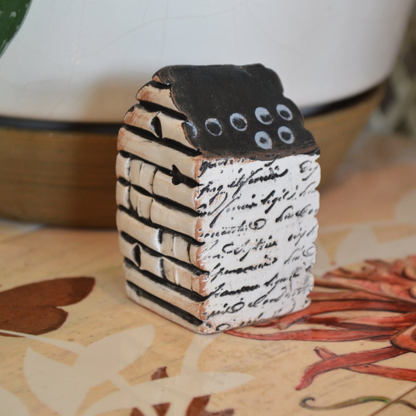 Abstract Clay House Modern Mini Sculpture