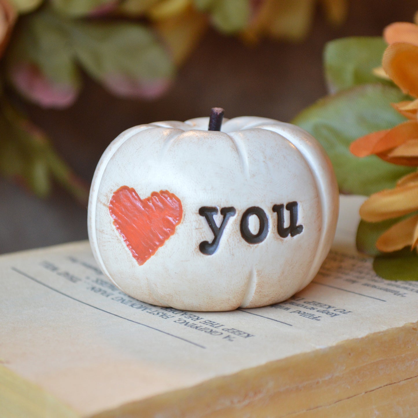 Love You on a Pumpkin Gift