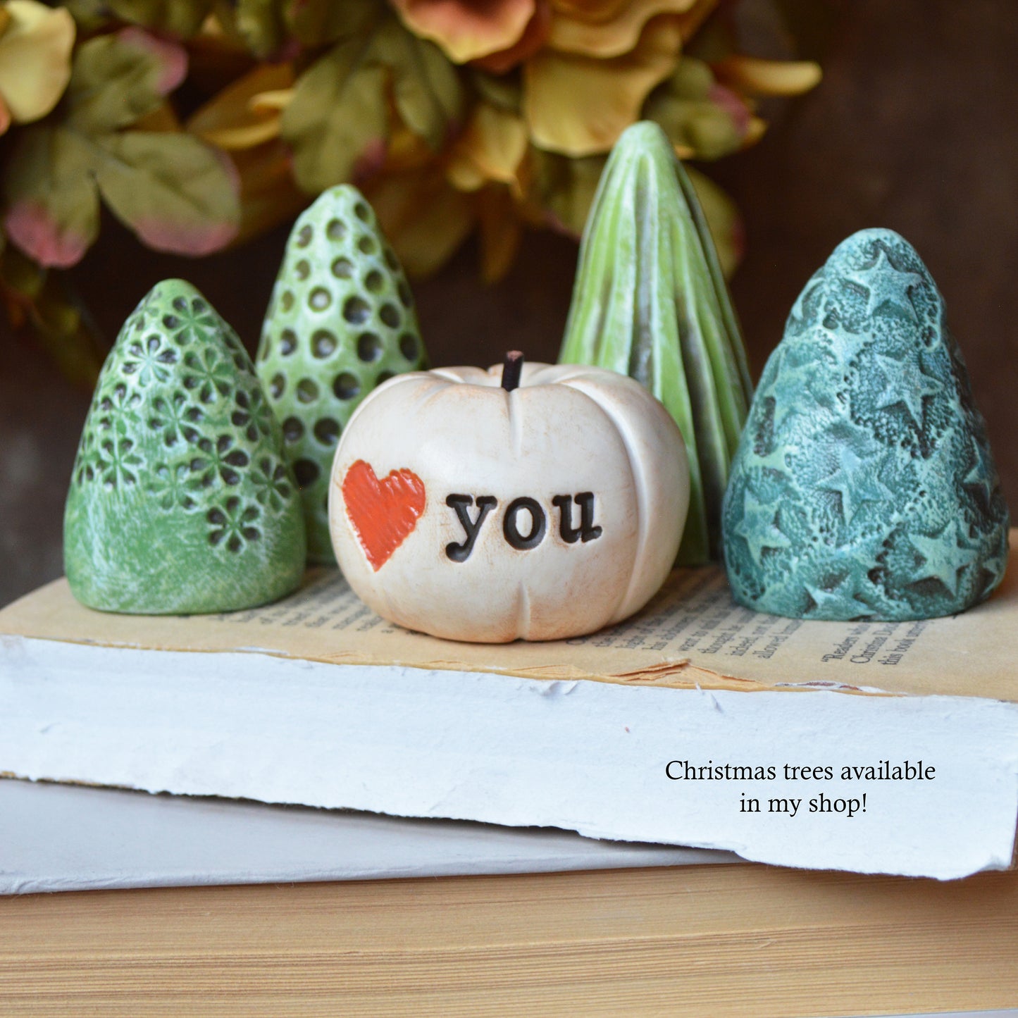 Love You on a Pumpkin Gift