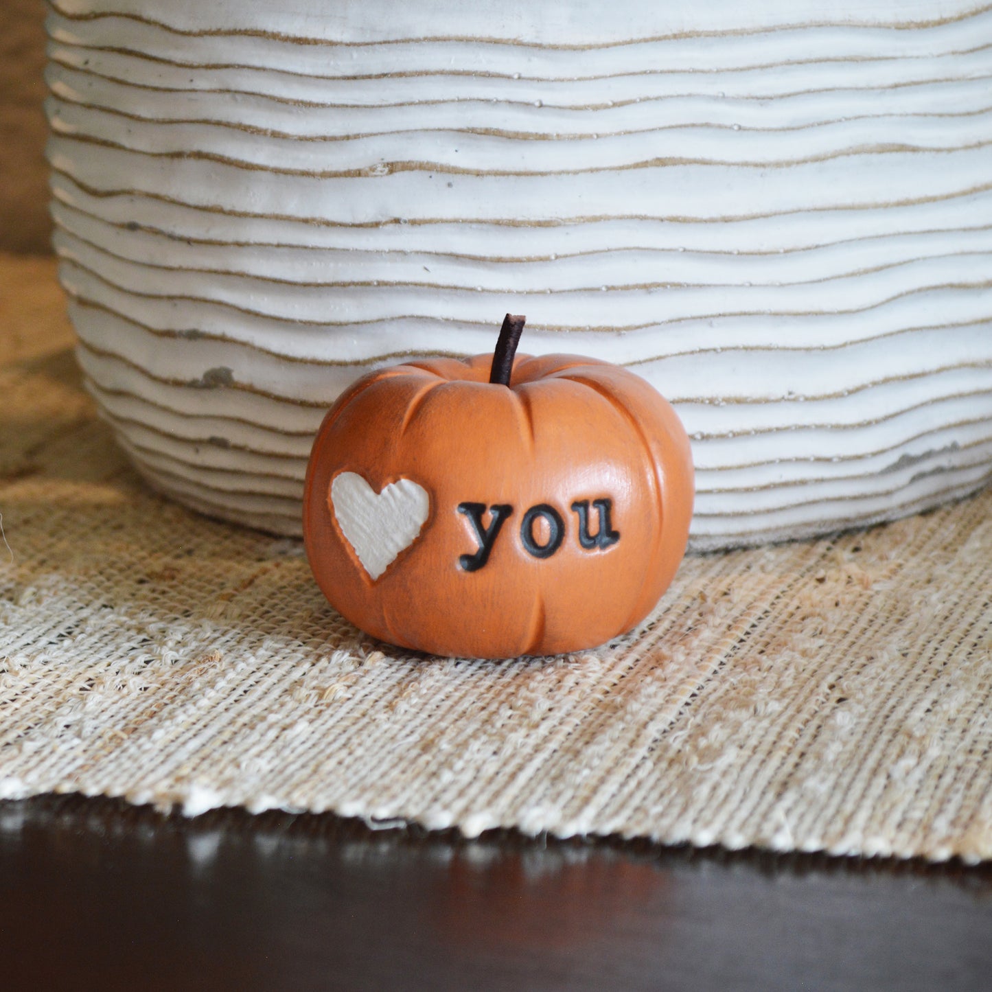 Orange Love You Pumpkin