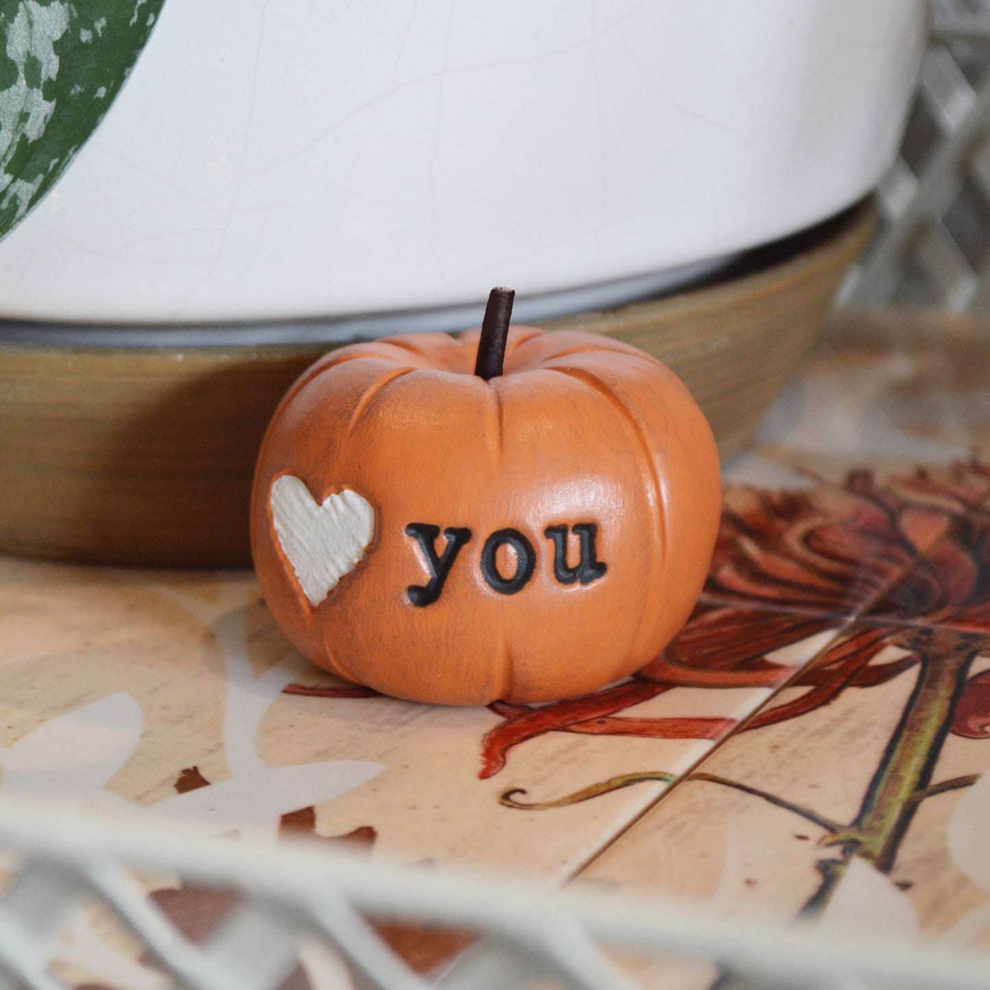 Orange Love You Pumpkin