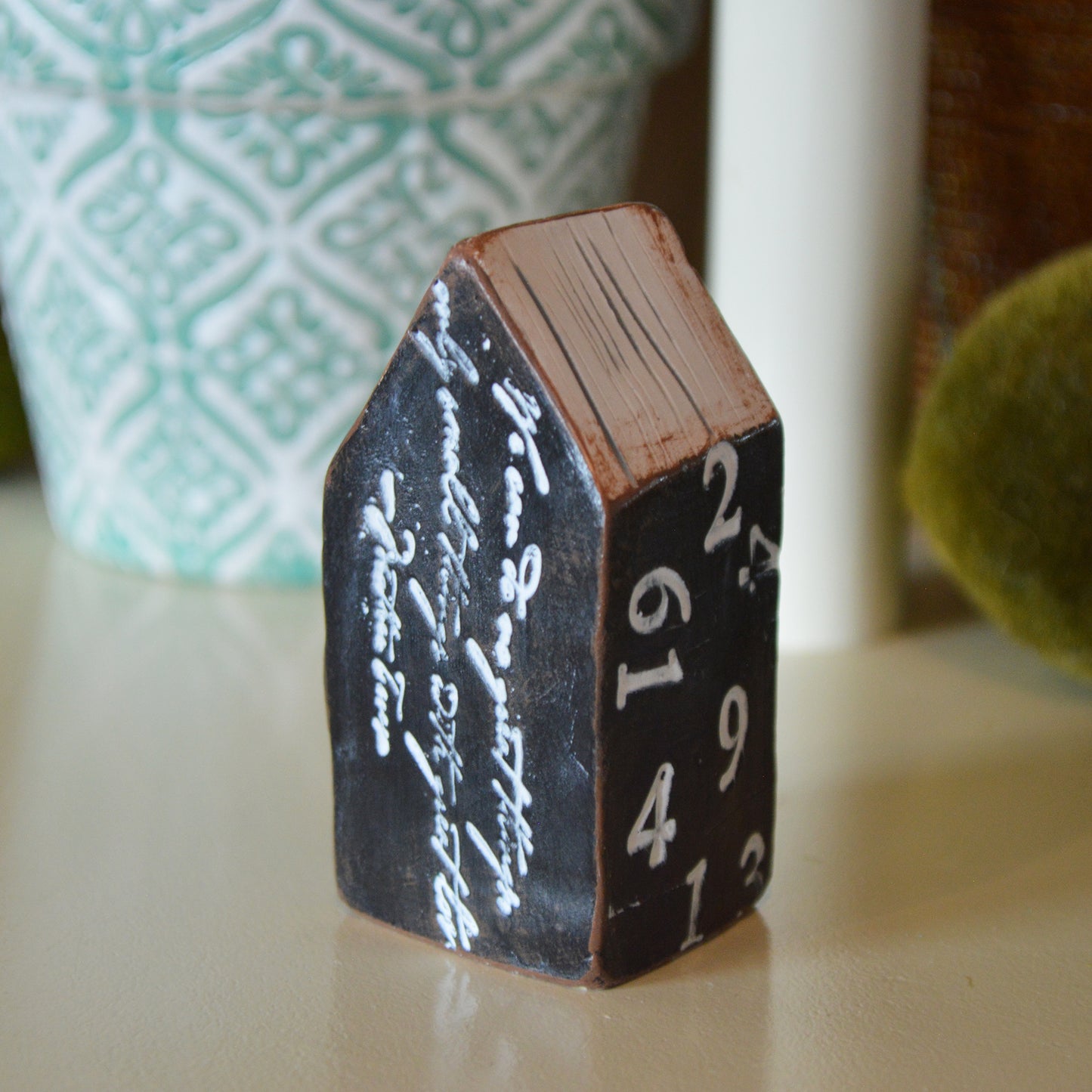 Abstract Clay House Modern Sculpture
