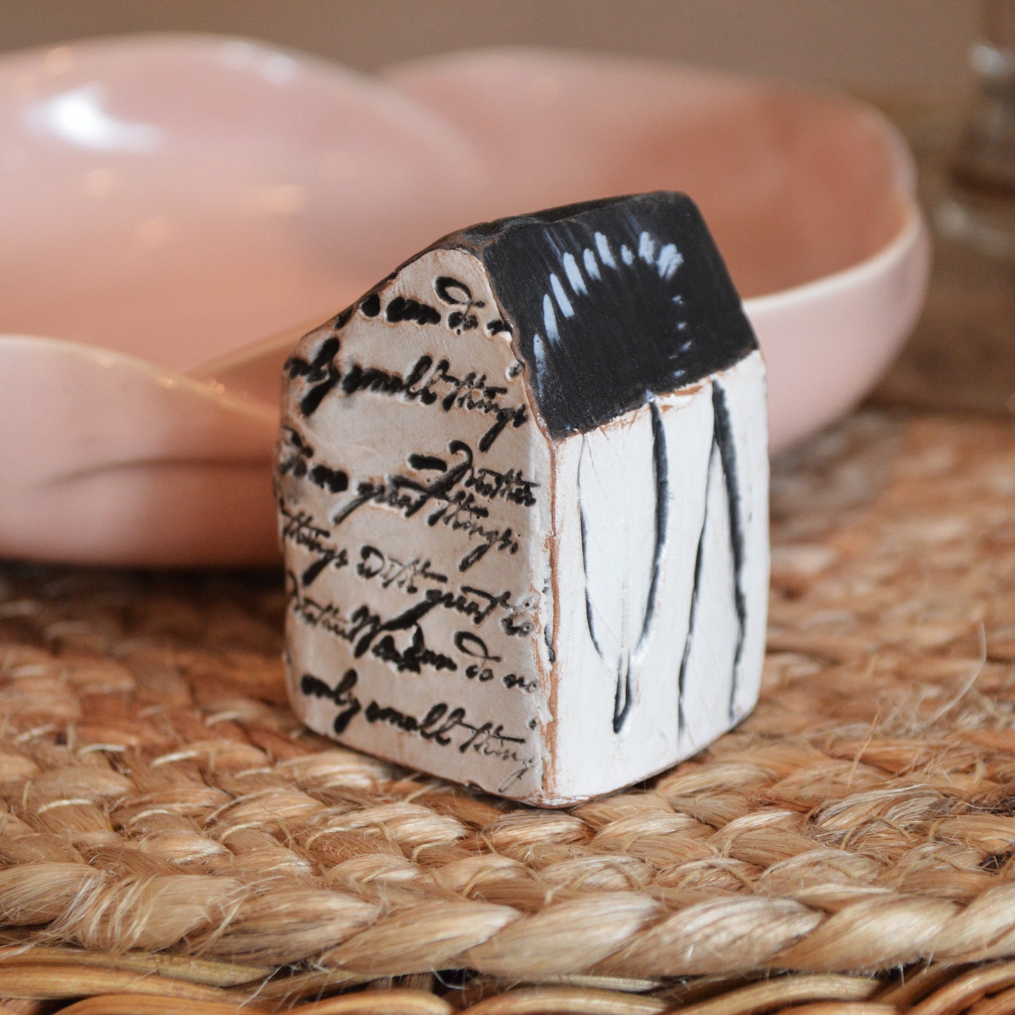 Modern Abstract B + W Mini House