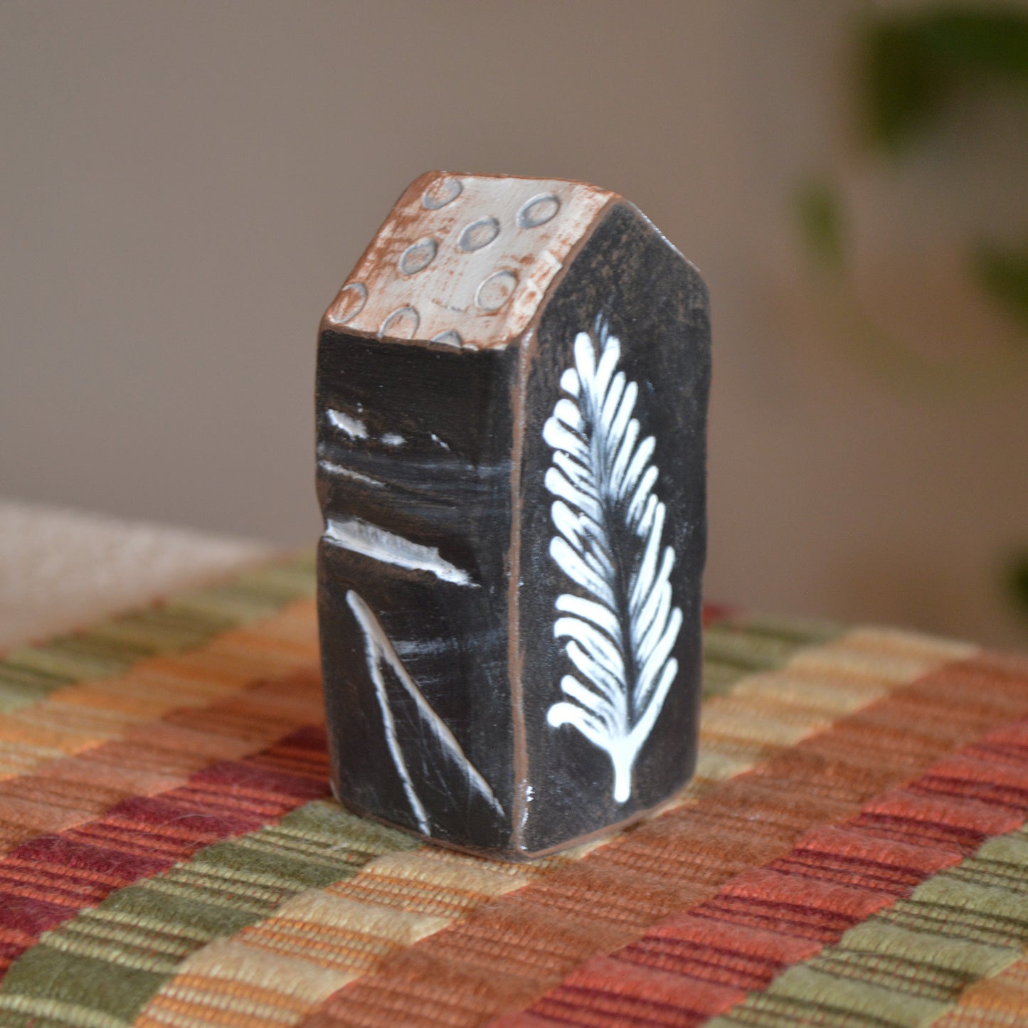 Handmade Clay House Urban Art Decor