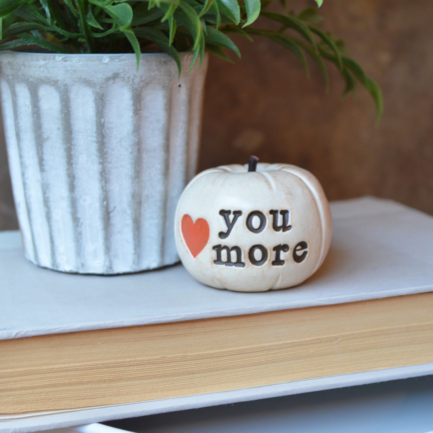 Love You More Pumpkin