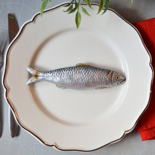 Handmade Fish Wall Art Sardine Seafood Home Decor