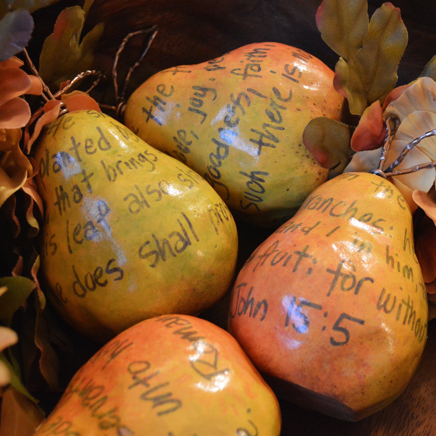 Artisan Christian Faith Decor - Pear