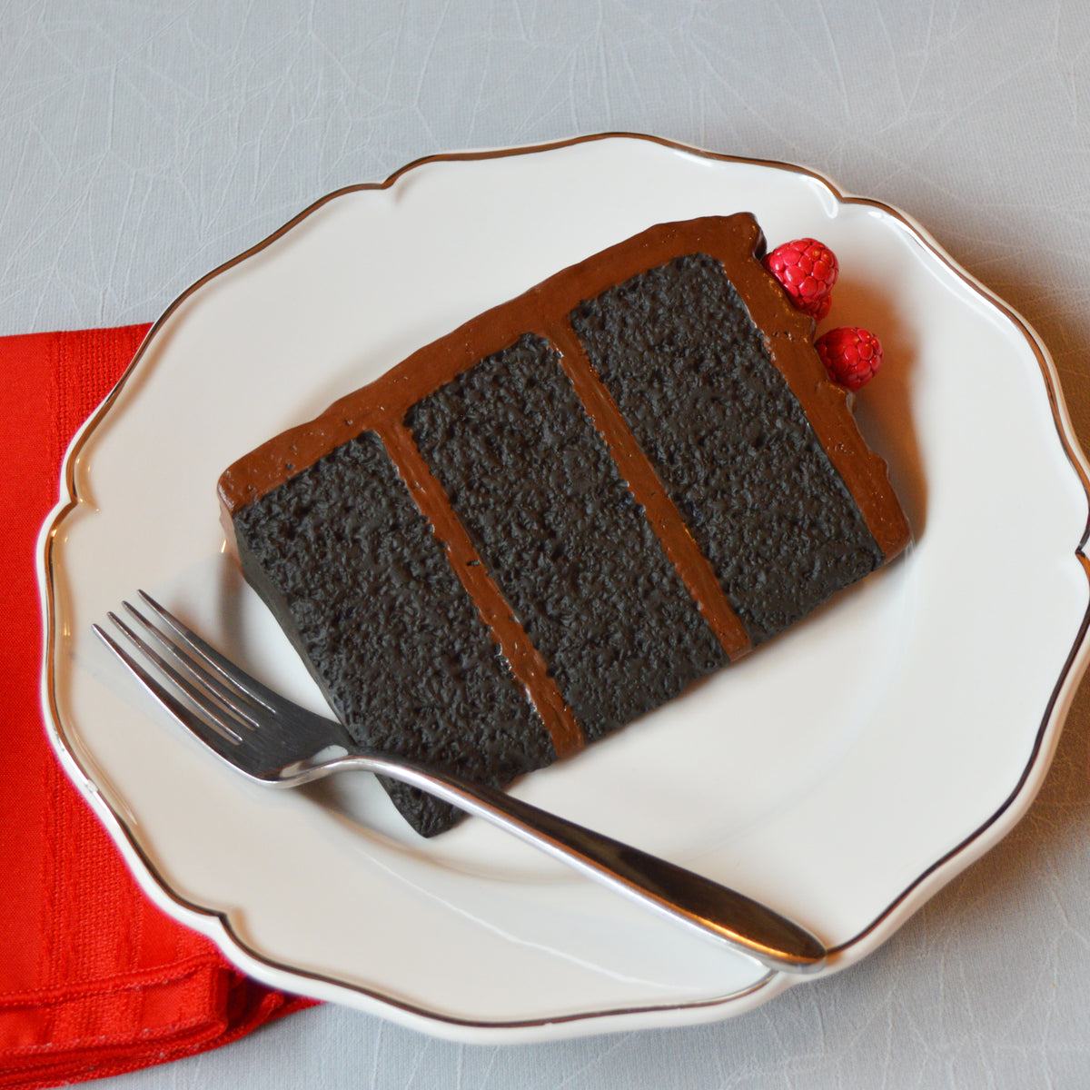Death by Chocolate Cake Kitchen Wall Decor