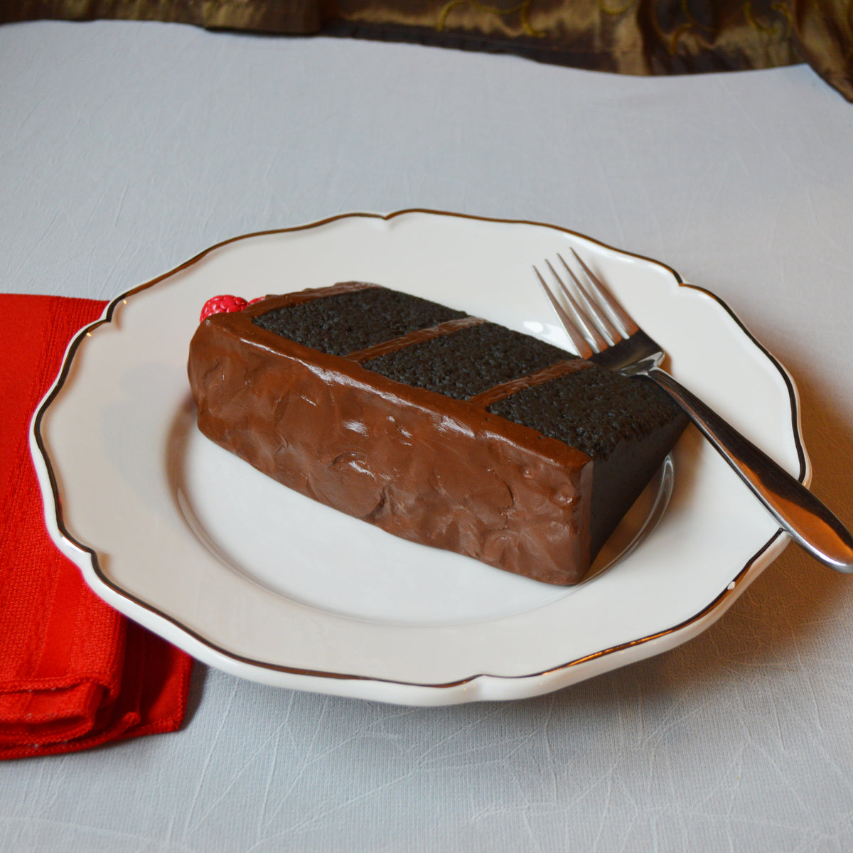Death by Chocolate Cake Kitchen Wall Decor