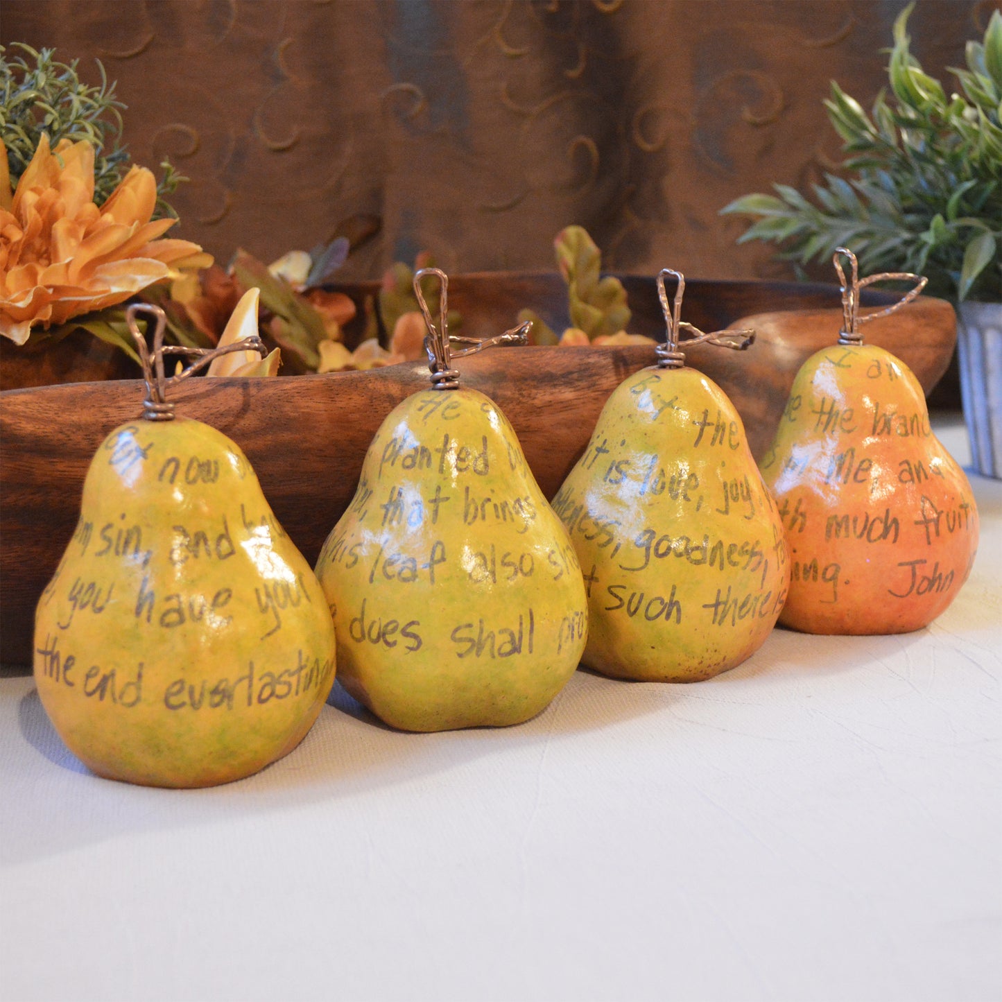 Artisan Christian Faith Decor - Pear