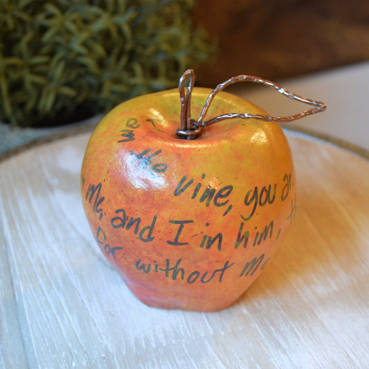 Artisan Christian Faith Decor - Apple