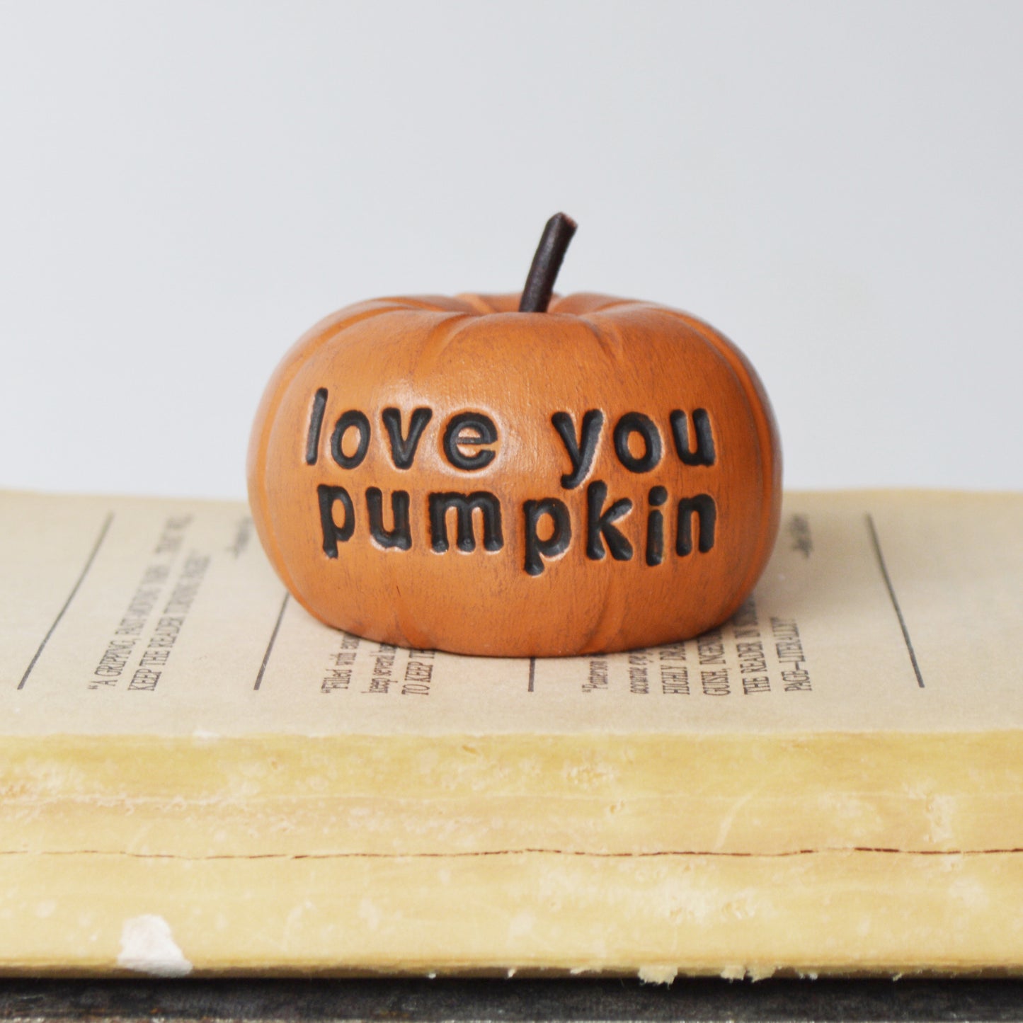 Orange Love You Pumpkin