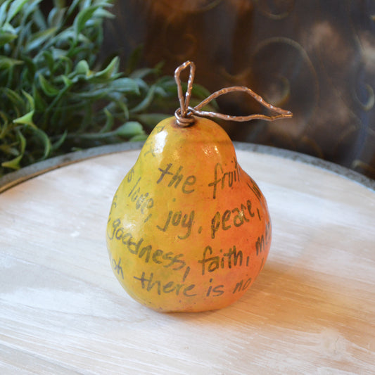 Artisan Christian Faith Decor - Pear