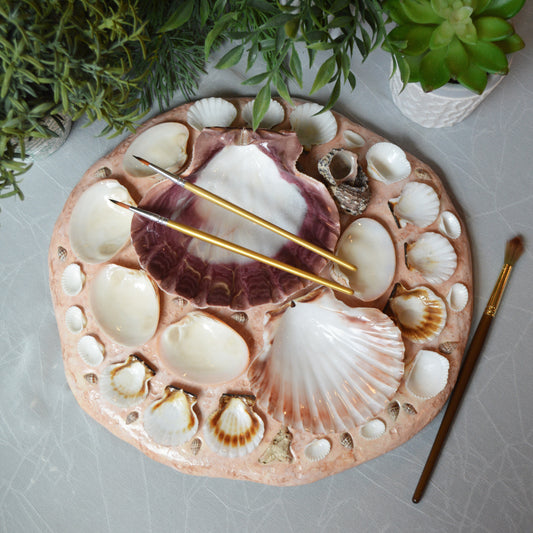 Seashell Paint Palette