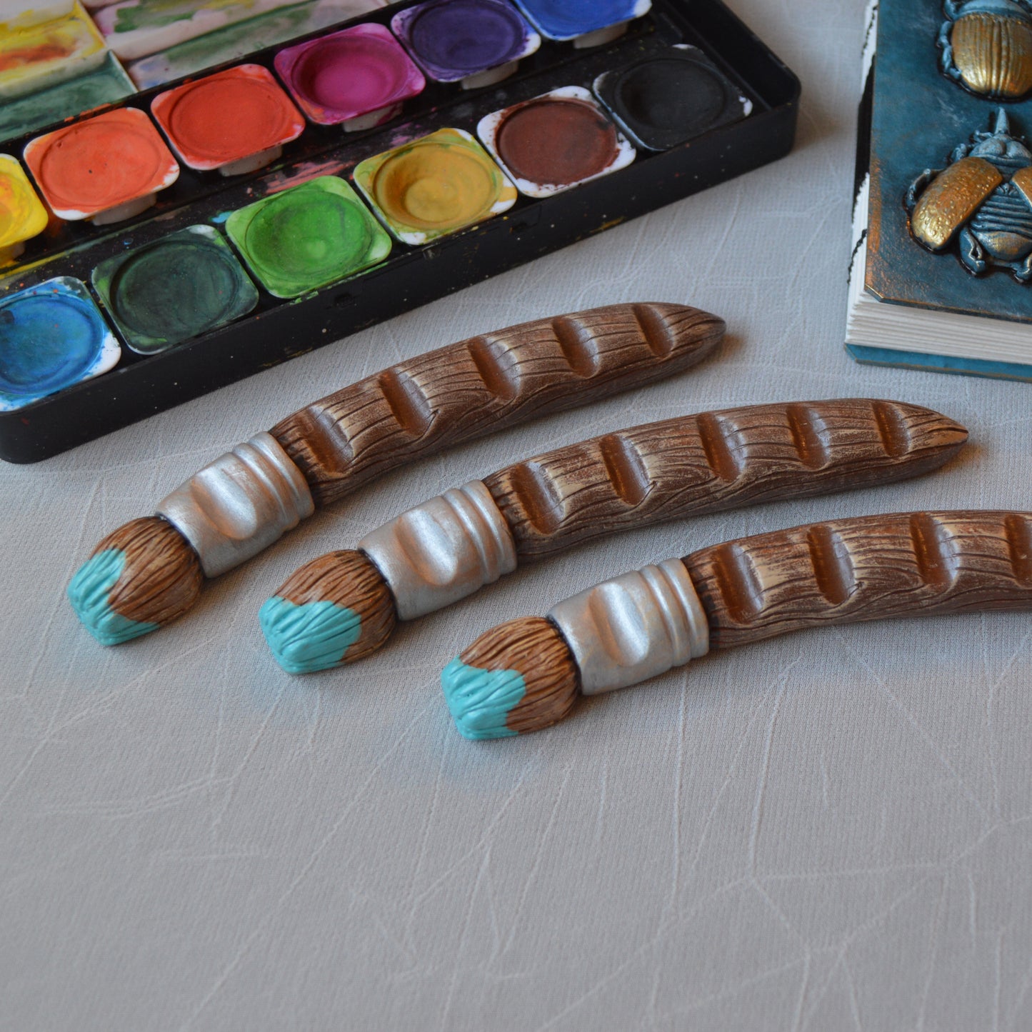 Handmade Paintbrush Brush Pen Rest