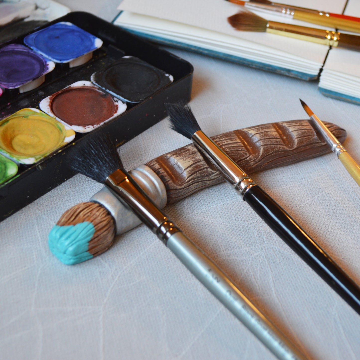 Handmade Paintbrush Brush Pen Rest