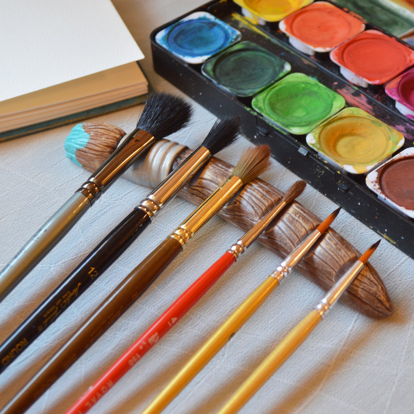 Handmade Paintbrush Brush Pen Rest