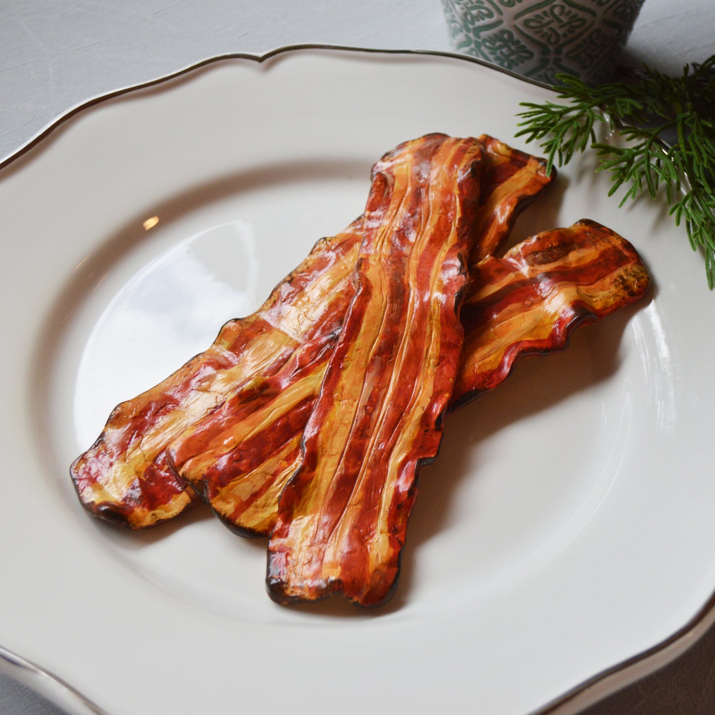 Bacon Faux Food Art Wall Art Decor