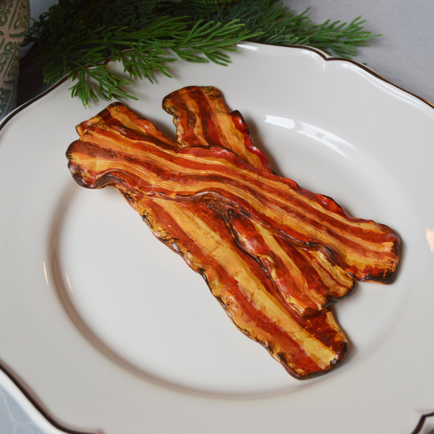 Bacon Faux Food Art Wall Art Decor