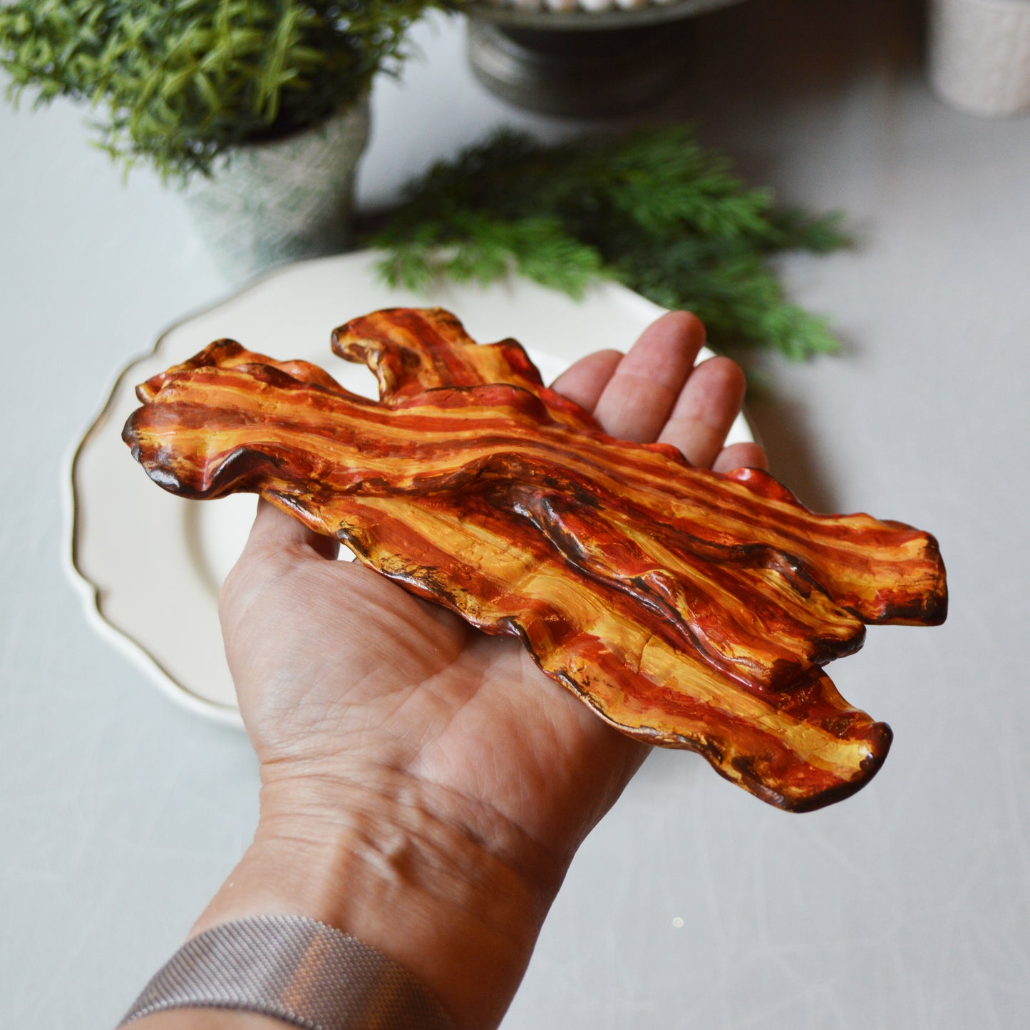 Bacon Faux Food Art Wall Art Decor