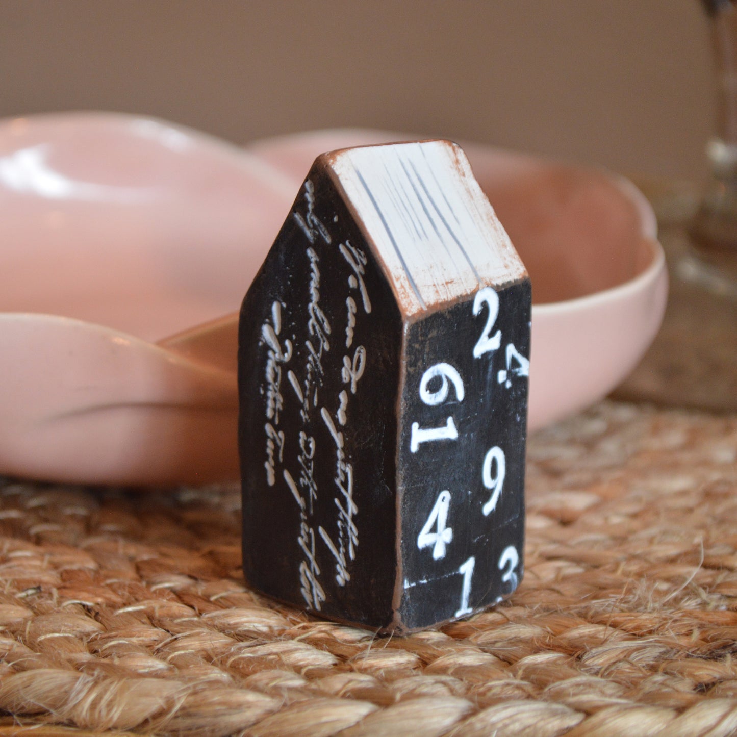 Abstract Clay House Modern Sculpture