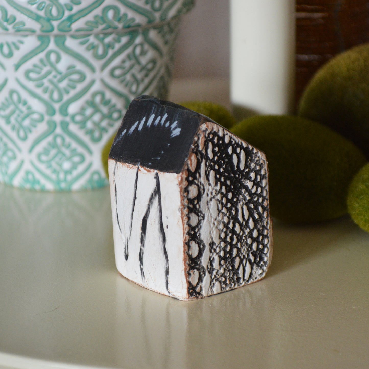 Modern Abstract B + W Mini House