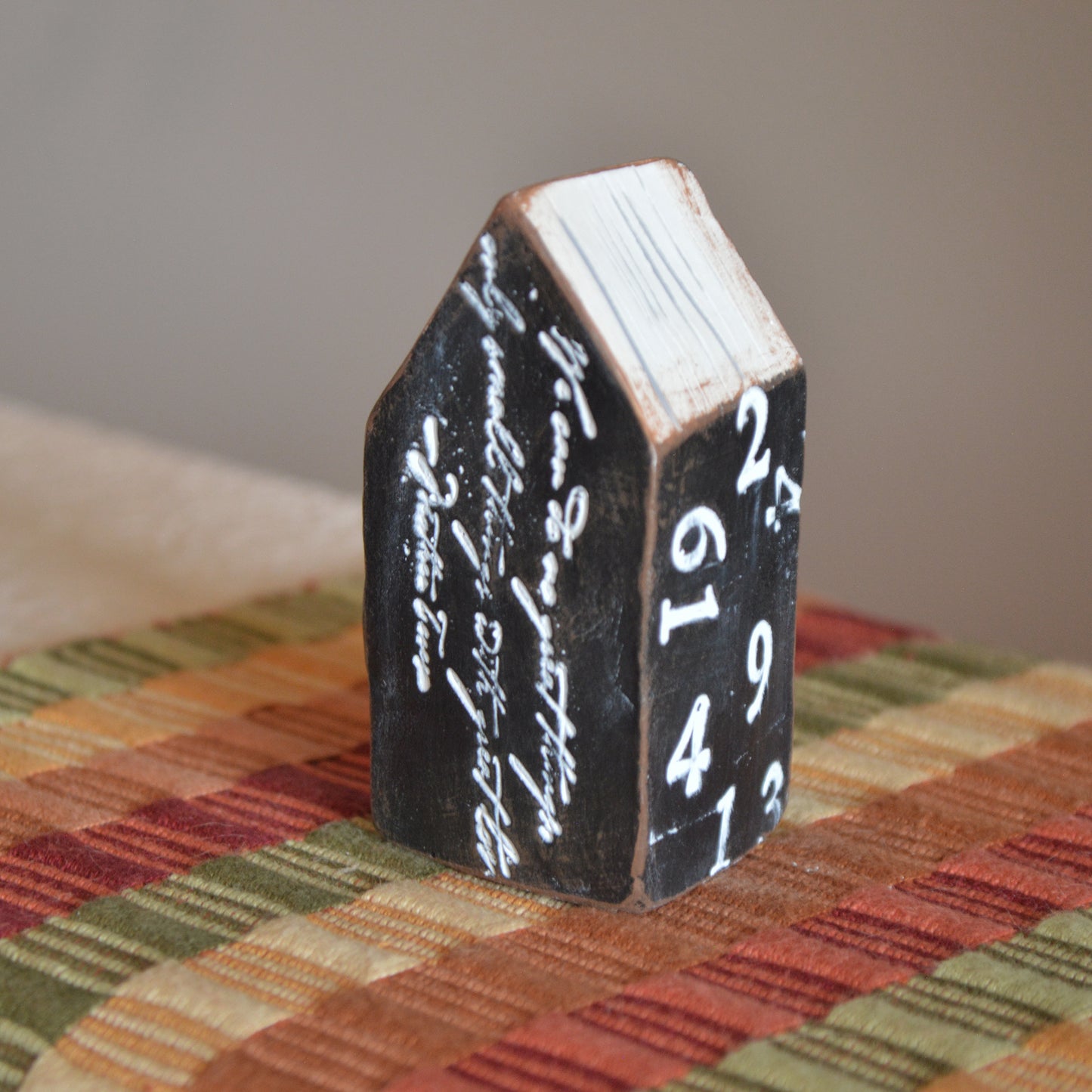 Abstract Clay House Modern Sculpture