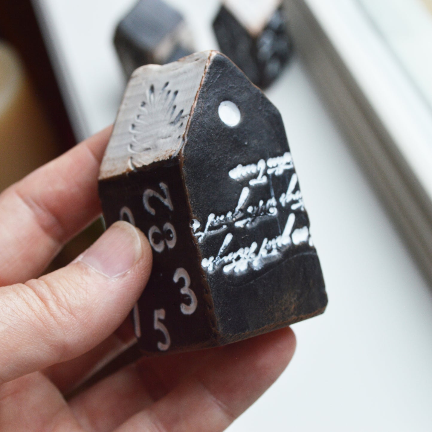 Modern Abstract Clay House Architectural Sculpture