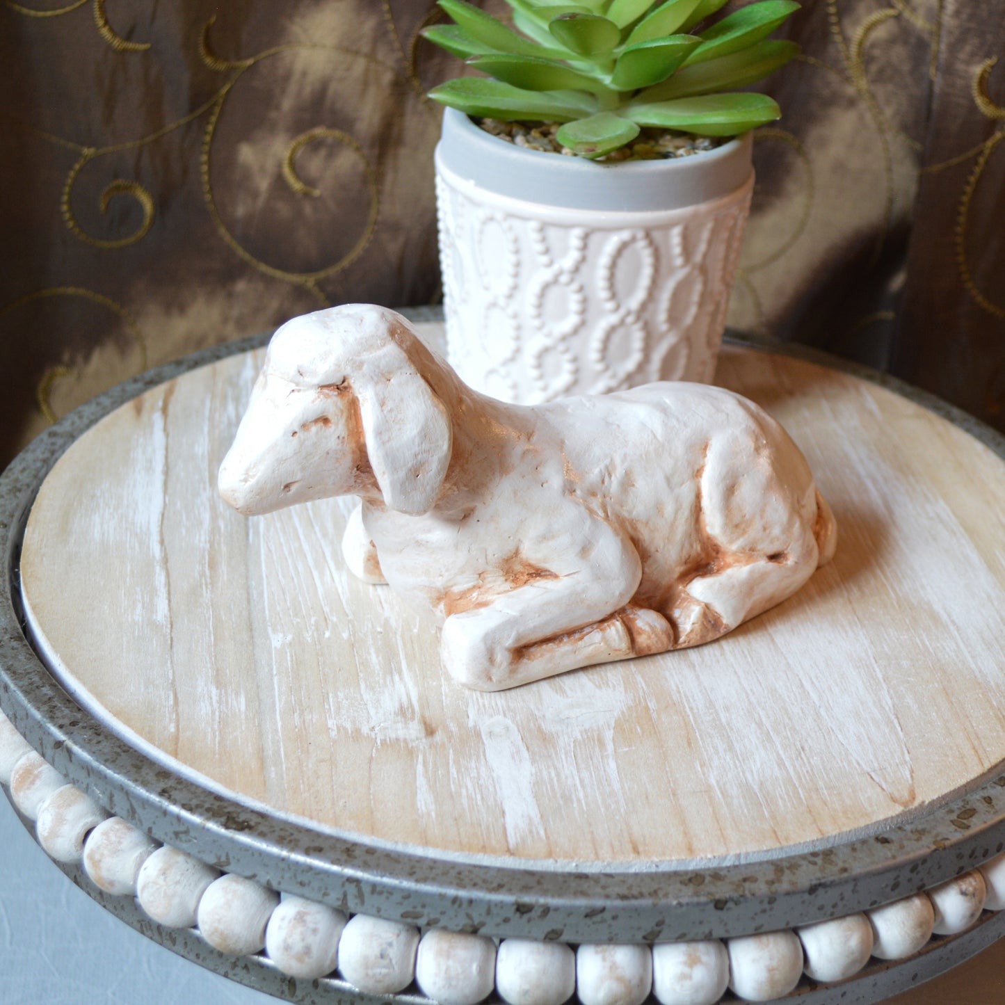 Lamb of God - Christian Faith-based Sculpture
