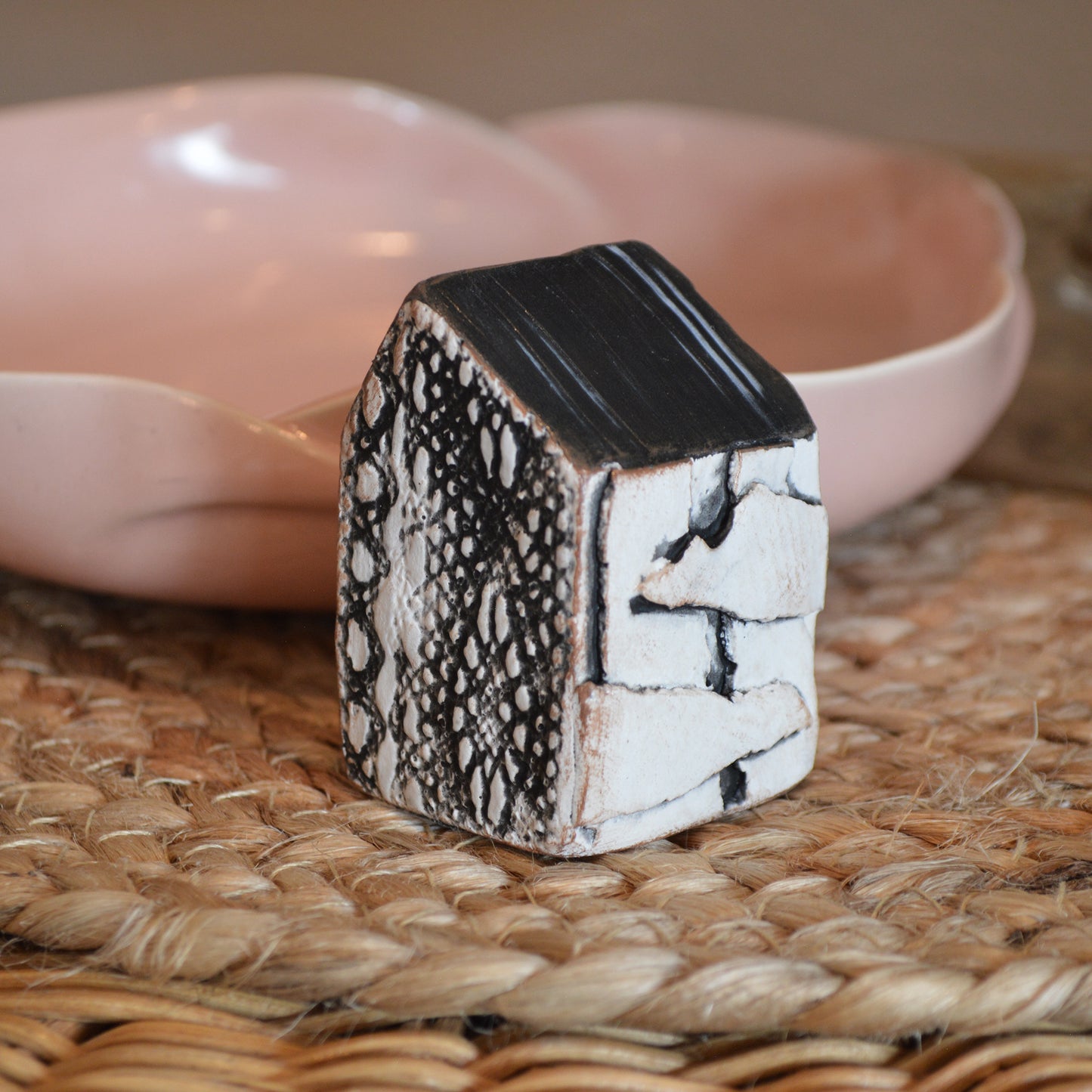 Modern Abstract B + W Mini House