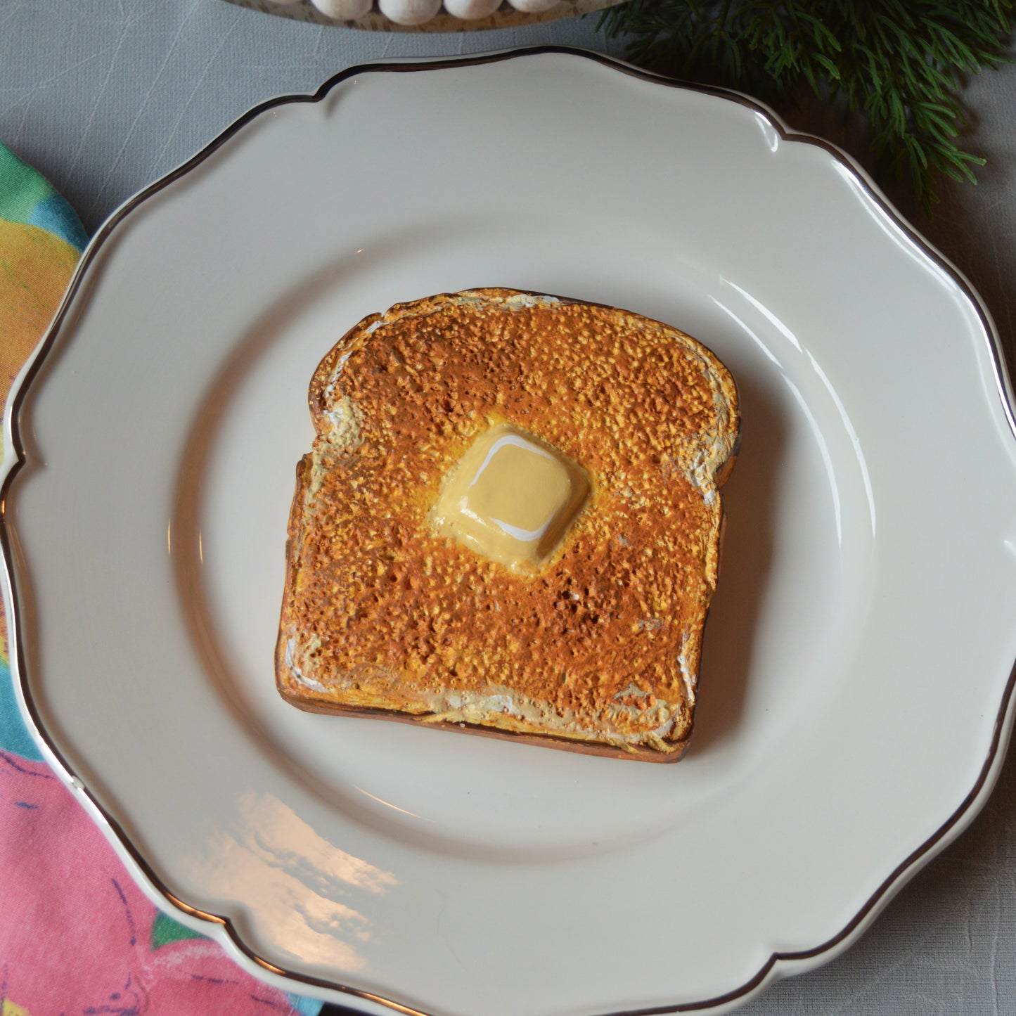 Toast with Butter Kitchen Wall Art
