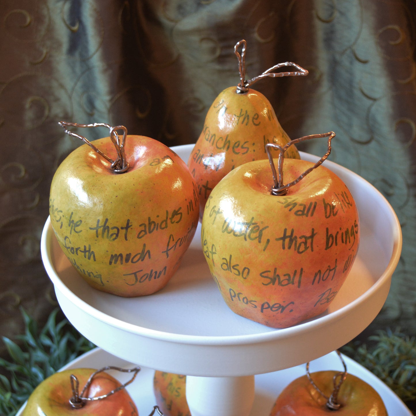 Artisan Christian Faith Decor - Apple
