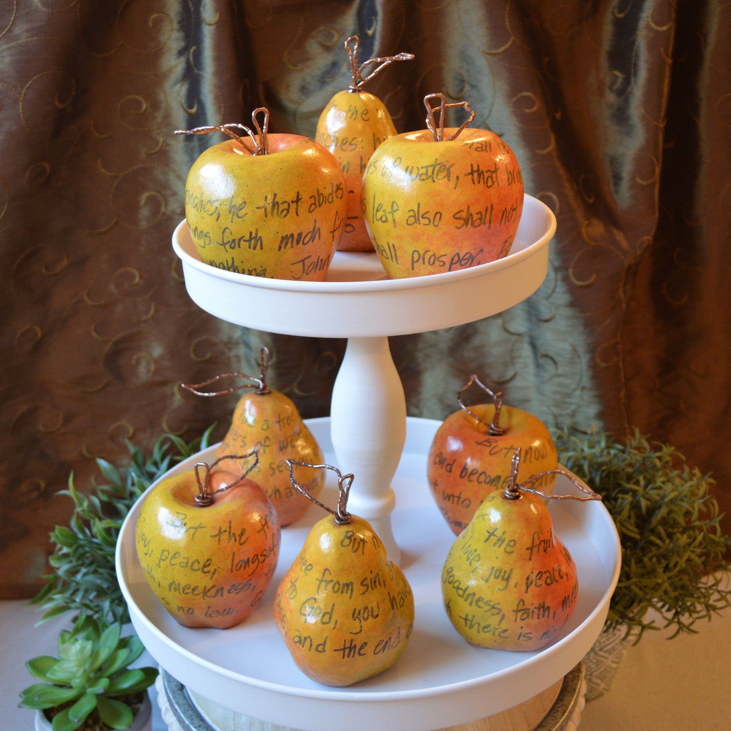 Artisan Christian Faith Decor - Apple