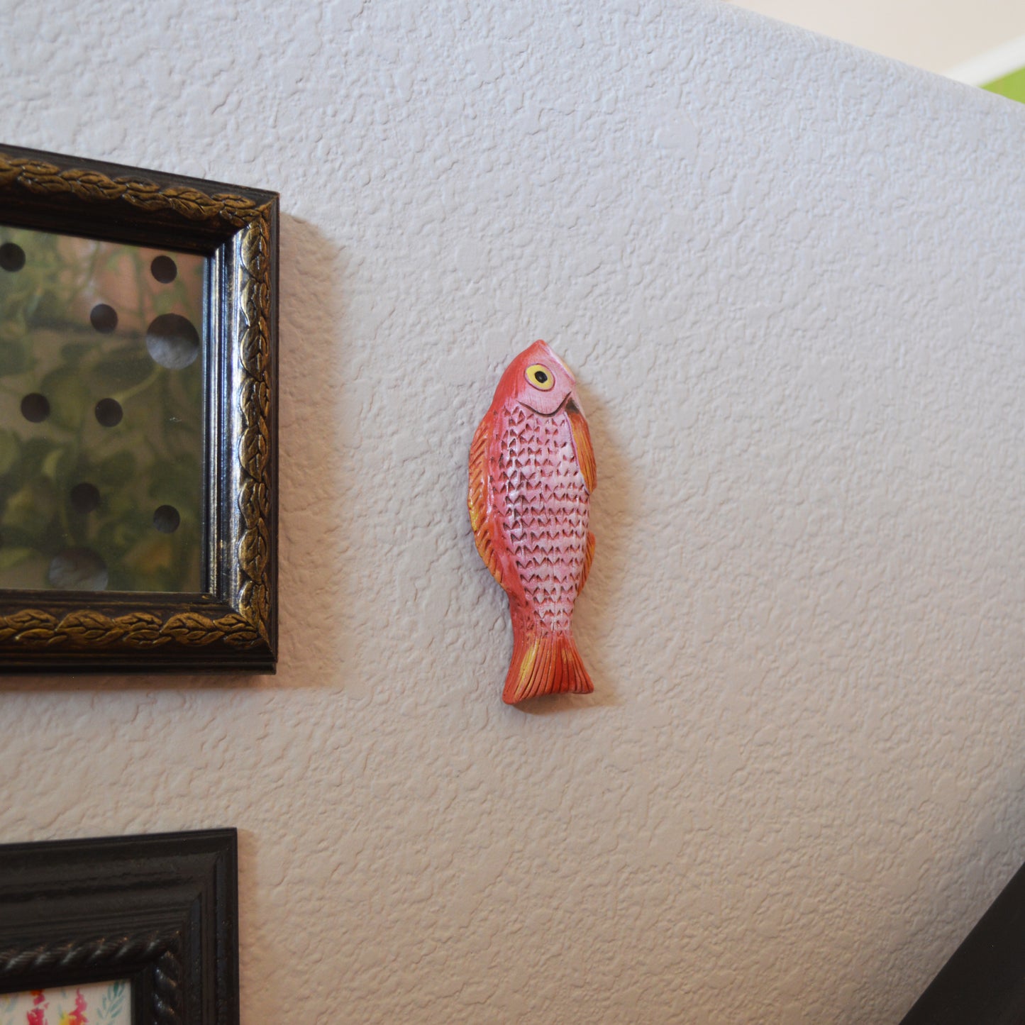 Fish Wall Art Handmade Red Snapper Kitchen Wall Decor