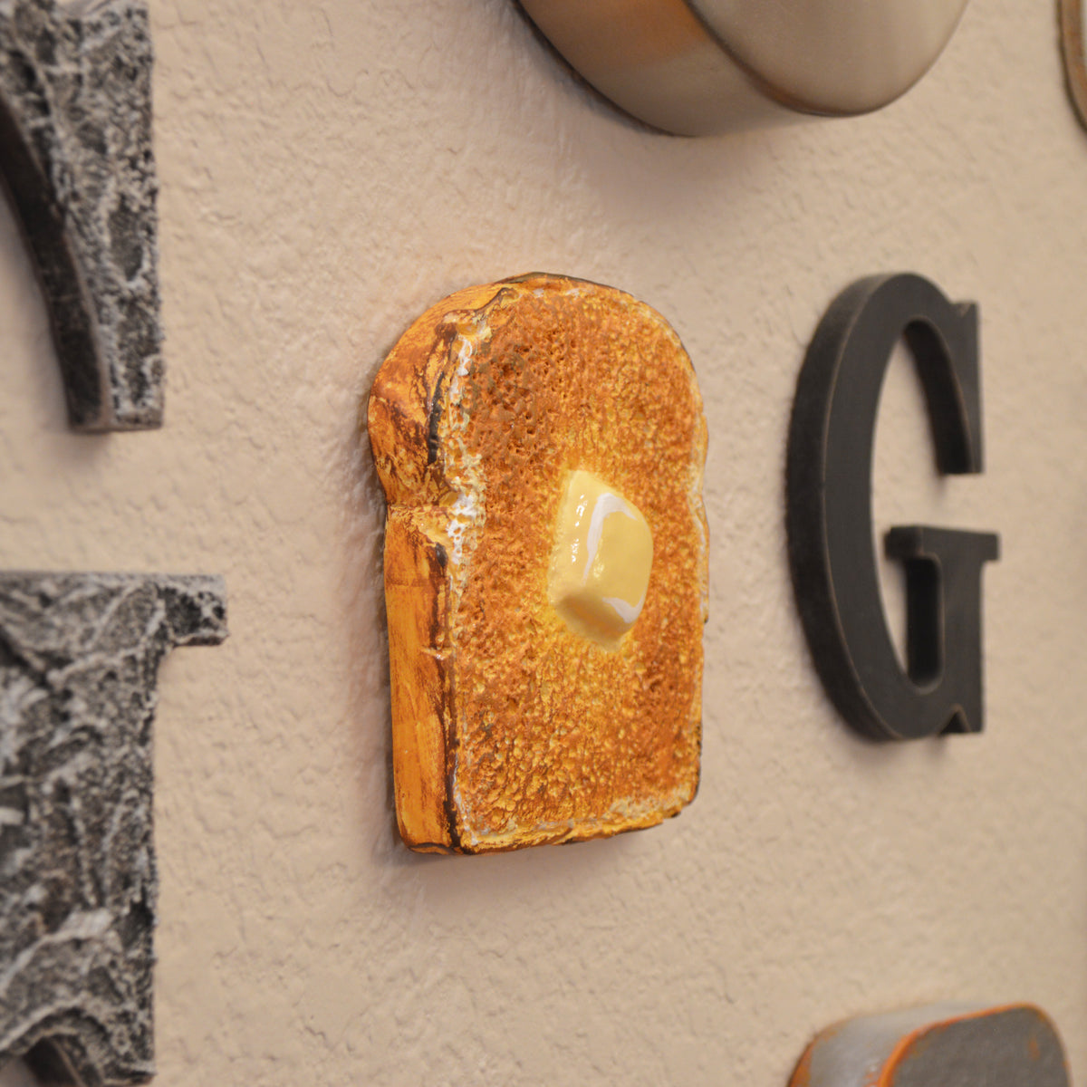 Toast with Butter Kitchen Wall Art