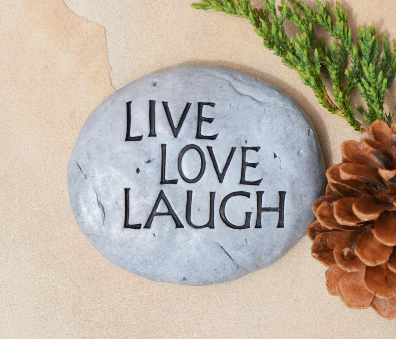 LIVE LOVE LAUGH Stone