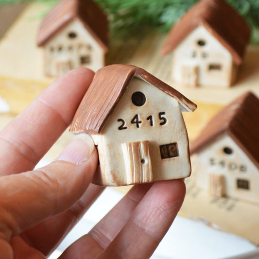 Custom House Number Tiny Home