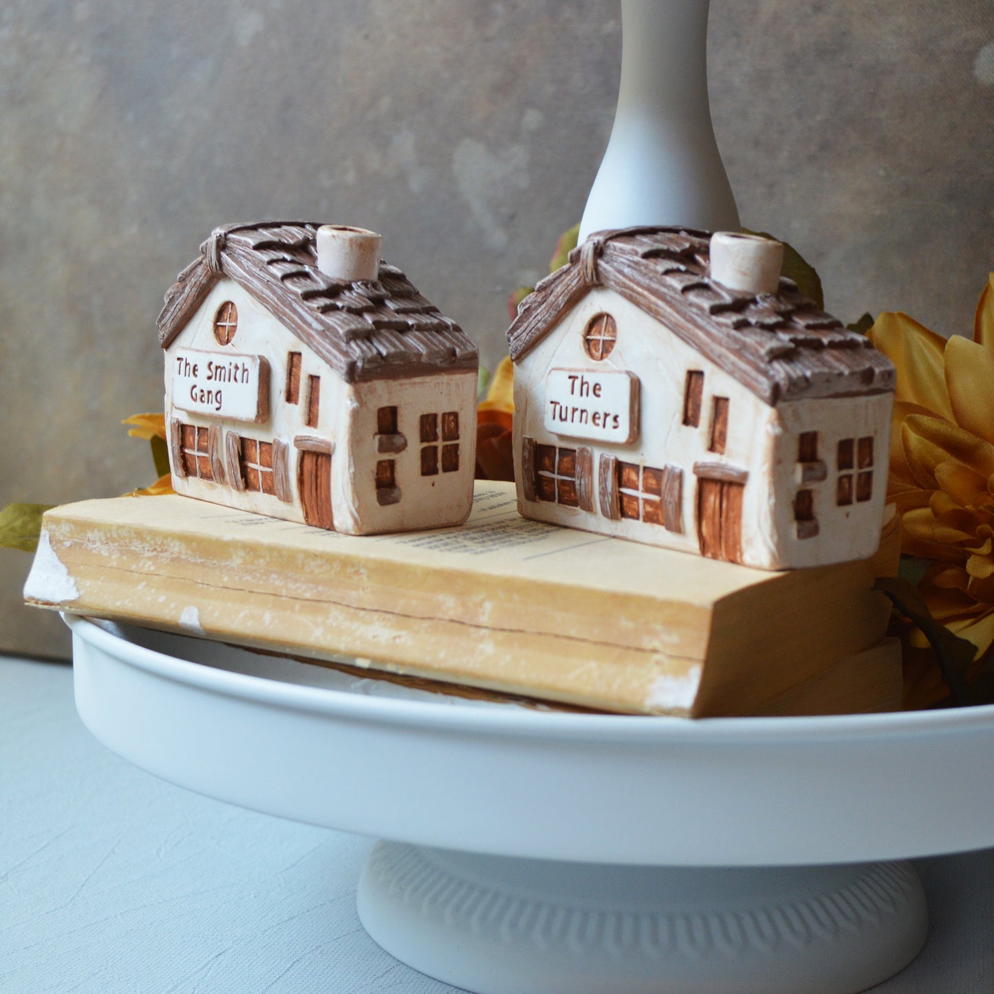 Custom Clay House, Personalized with your Name